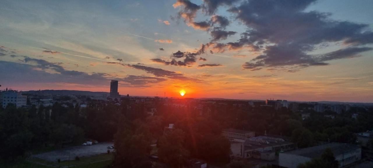 Apartmán 12 Floor Mogilska Tower Krakov Exteriér fotografie
